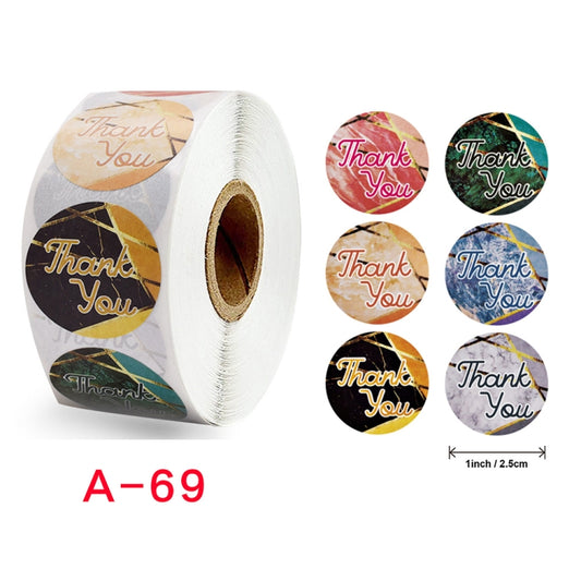 Decorative Sealing Stickers Reward Stickers Handmade Label, Size: 2.5CM / 1INCH(A-69) by bashfashion