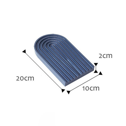 Water Ripple Cutting Board Afternoon Tea Snack Plate Photo Props Small (Green Lotus Color) by bashfashion