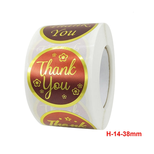 Sticker Baking Decoration Gift Wrapping Label, Size: 3.8cm / 1.5inch(H-14-38mm) by bashfashion