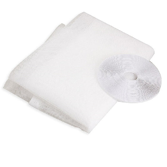 DIY Fly Mosquito Bug Mesh Window Screen Self-adhesive Anti-mosquito Net (15X20CM) by bashfashion