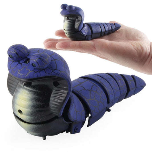 7702 Infrared Remote Control Simulation Cobra Tricky Toy(Purple) by bashfashion