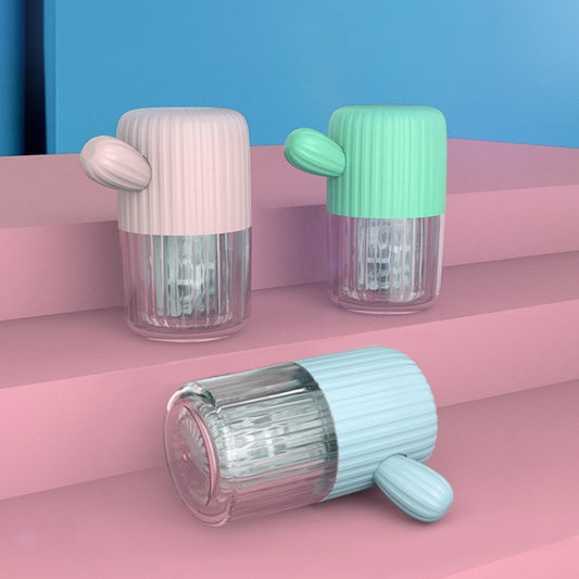 Eyekan HL-830 Manually Hand Pull Rotation Contact Lens Cleaner Washer Cleaning Lenses Case Tool(Pink) by bashfashion