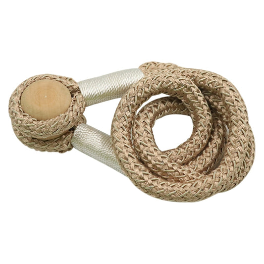 Log Magnetic Buckle Strap Magnetic Curtain Buckle(Light Coffee) by bashfashion