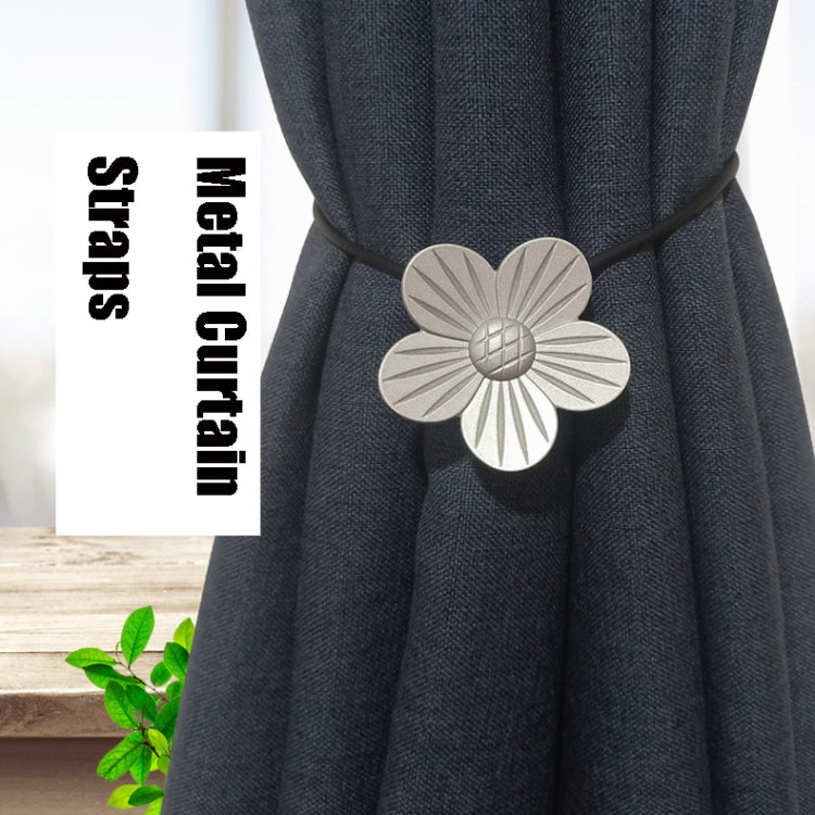 F025 Punch-Free Magnet Curtain Strap Curtain Buckle(Qinggu) by bashfashion