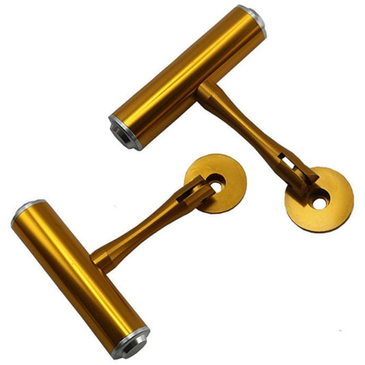 Road Bike T-Handle Mountain Bike Aluminum Alloy Extension Frame Lamp Clip Fixing Seat Extension Frame(Yellow) by bashfashion