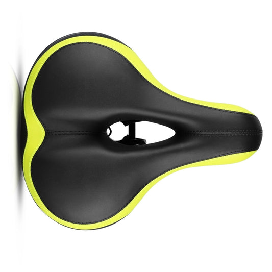 Reflective Seat Bicycle Seat Bicycle Saddle Seat(Black Green) by bashfashion
