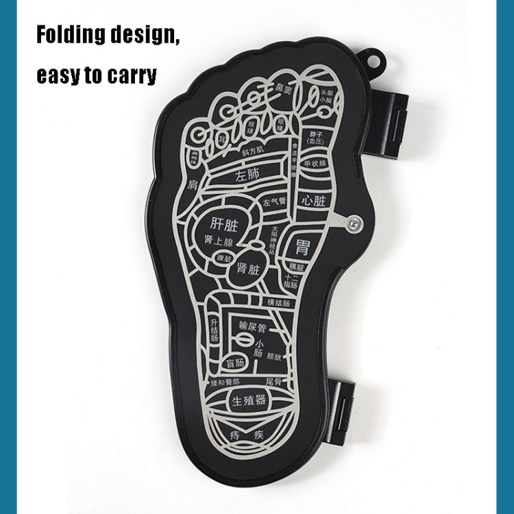 MLR-125 Mini Foot Massager Elderly Foot Foot Massager EMS Portable Pulse Home Foot Relaxing Massager, Shape: Pink (Battery) by bashfashion