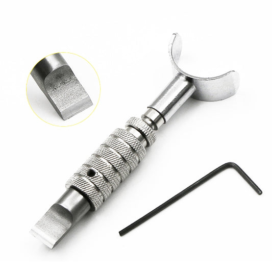 DIY Handmade Leather Carving Tool Rotary Carving Knife Leather Carving Knife by bashfashion