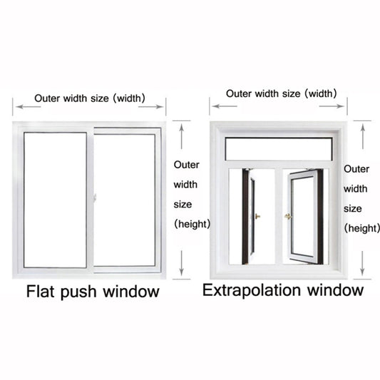 Window Windproof Warm Film Indoor Air Leakage Soundproof Double-Layer Insulation, Specification: 1.5x1.8M by bashfashion