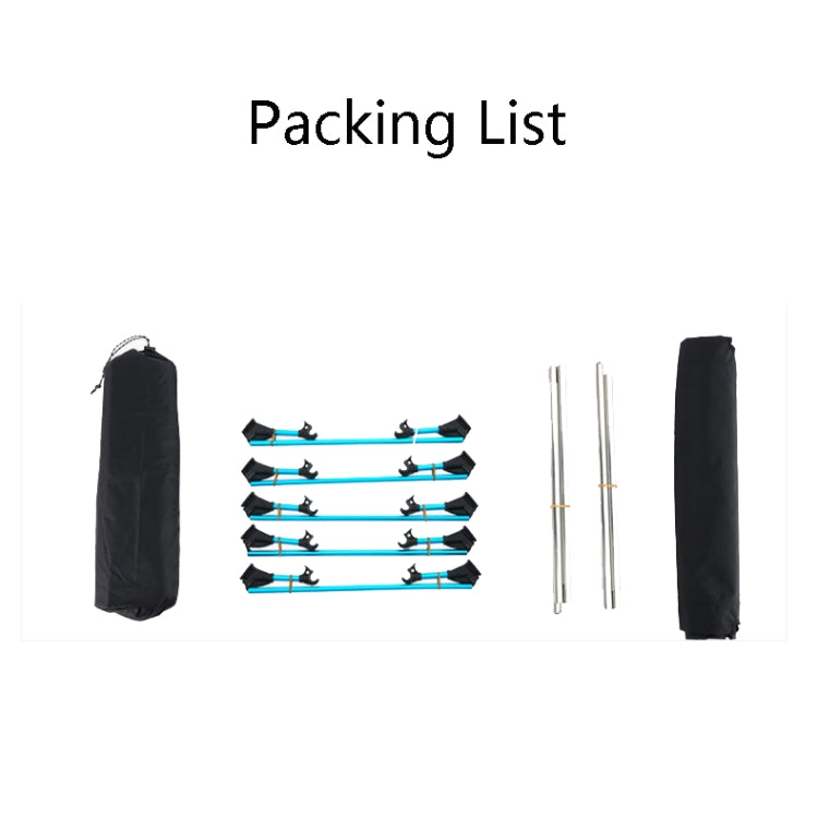 CLS Outdoor Lightweight Folding Bed Camping Simple Leisure Bed(Green) by CLS