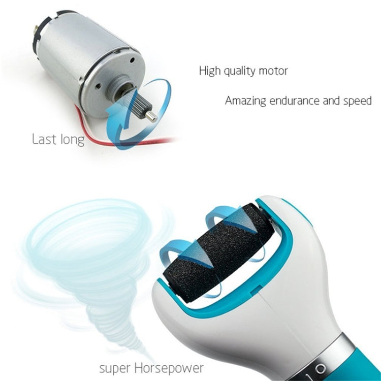 Foot Care Pedicure Electric Grinding Foot Pedicure Dead Skin Tool(Pink) by bashfashion