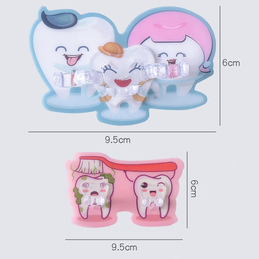 Bathroom Washing Hook Toothbrush Holder(Pink 2 Hooks) by bashfashion