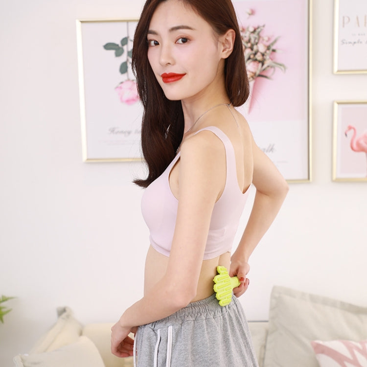 Multifunctional Whole Body Silicone Palm Pat and Back Beater Massager Random Color Delivery by bashfashion