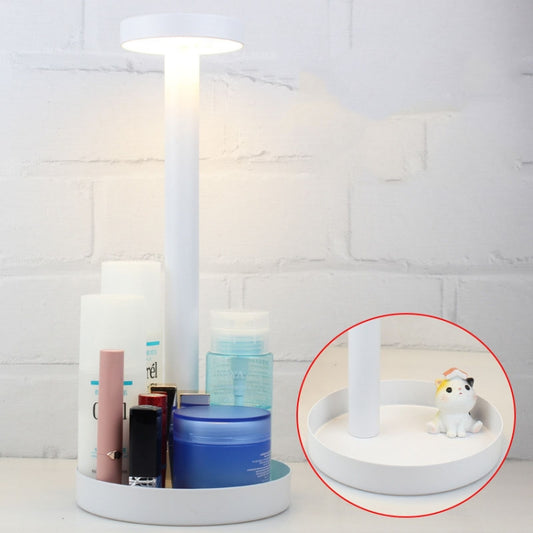 BC965 Student Eye Protection USB Waterproof LED Table Lamp Bedside Bar Table Lamp, Colour: White Storage by bashfashion