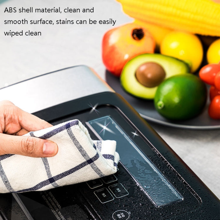 Deli Household Food Sealing Machine Fresh-Keeping Compression Small Packaging Machine, CN Plug, Model: 14891 (Black) by Deli