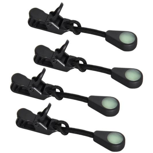 100pcs Mountaineering Camping Backpack Zipper Pull Outdoor Anti-Lost Eye-Catching Luminous Accessories Self-Luminous Drawstring by bashfashion