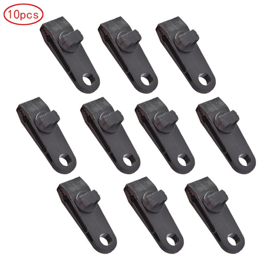 10 PCS Outdoor Tent Fixed Plastic Clip Large Multi-Person Canopy Reinforced Windproof Clip by bashfashion