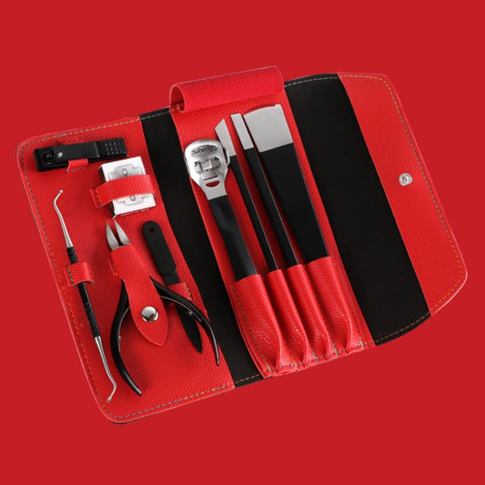 9 in 1 Pedicure Knife Manicure Clippers Nail Clippers Tool by bashfashion