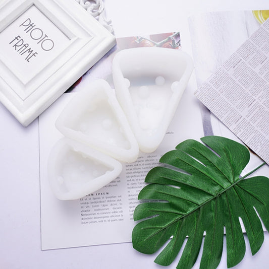 3 in 1 Cheese Mousse Cake Silicone Mold Pudding Cheese Cleansing Soap Mold Set by bashfashion