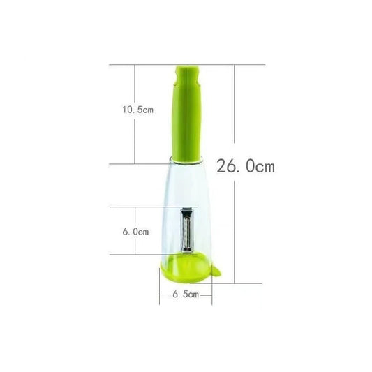 Storage Type Peeling Knife With Storage Box Planer Peeling Knife Household Fruit Multifunctional Peeler by bashfashion