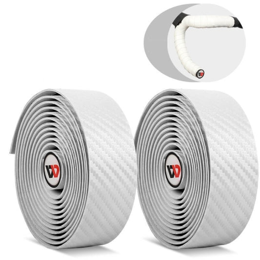 WEST BIKING Bicycle Breathable Non-Slip Handlebar Strap(White) by WEST BIKING