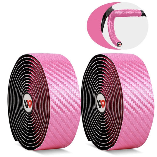 WEST BIKING Bicycle Breathable Non-Slip Handlebar Strap(Pink) by WEST BIKING