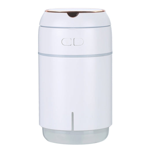 K005 Portable Hydrating LED Fill Light Makeup Mirror USB Mini Humidifier(White) by bashfashion