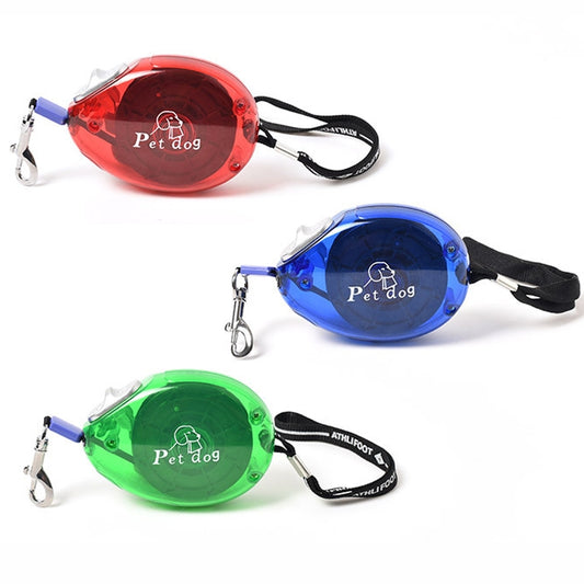 Dog Leash Automatic Retractable Seat Belt, Size: 2.5m(Red) by bashfashion