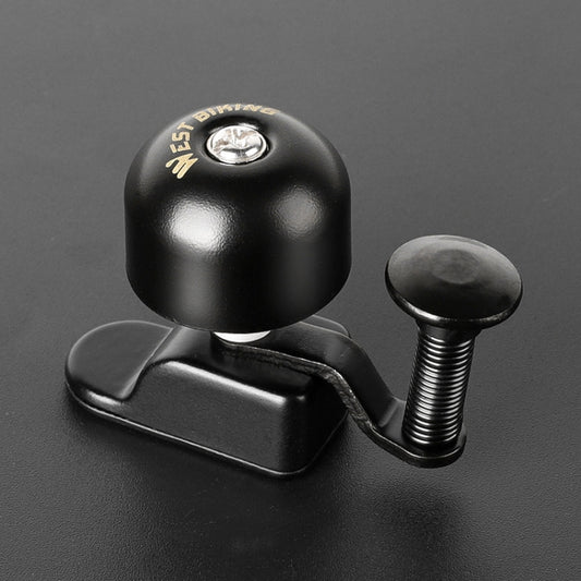West Biking Bike Bell Road Bike Dedicated Super-Ring Copper Bell(Black) by West Biking