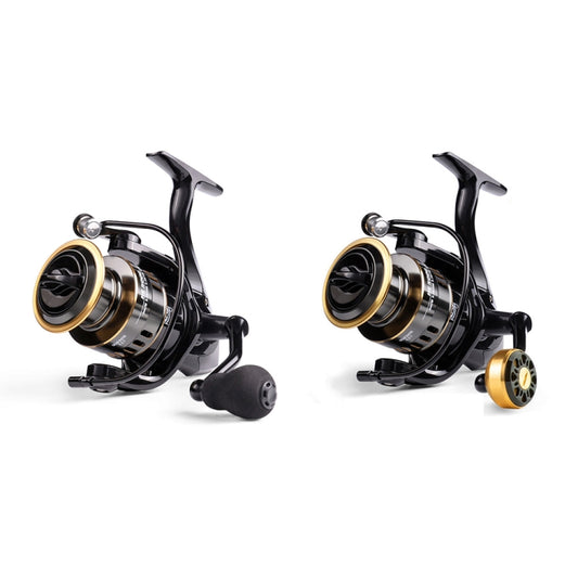 All Metal Rocker Arm Smooth Fishing Reel Spinning Reel, Spec: HE-5000 (EVA Grip) by bashfashion