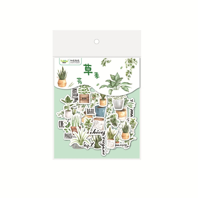 TH001-22 40 in 1 Japanese Paper Decoration Hand Account DIY Sticker(Urban Trip) by bashfashion