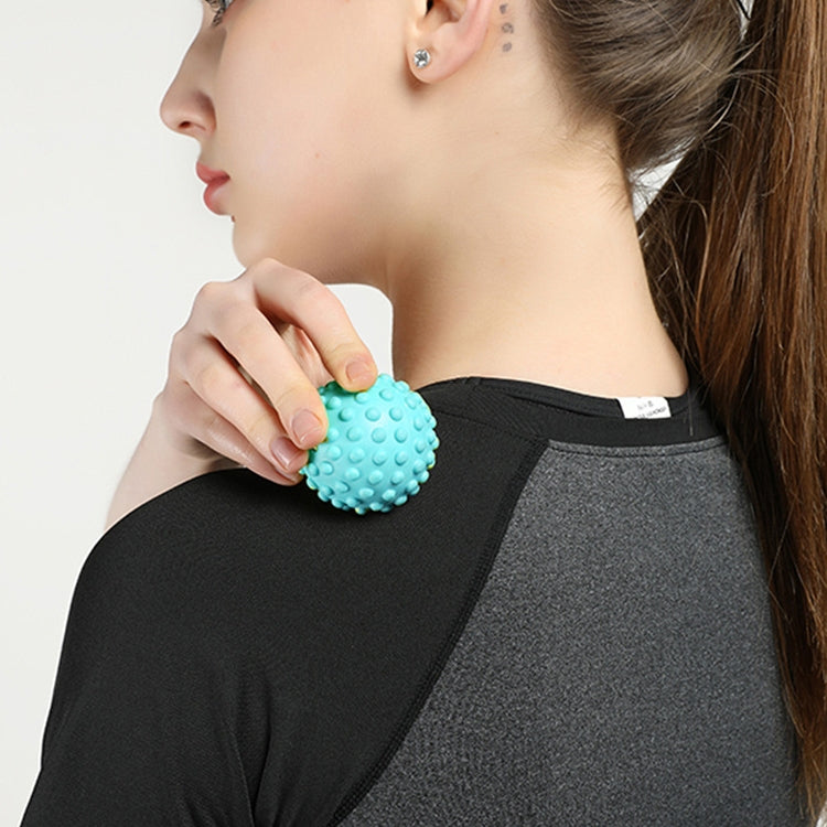 Massage Ball Plantar Fascia Ball Muscle Relaxation Fitness Ball Hand Holding Ball,Style: Green Foot Bottom + Bump Peanut Ball + 7cm Tattan by bashfashion