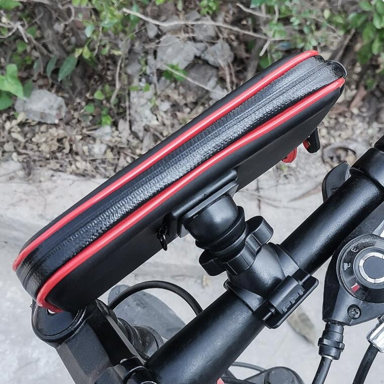 OKD Touch Screen Motorcycle Bicycle Bag Waterproof Mobile Phone Bracket Bag L(Upgrade) by bashfashion