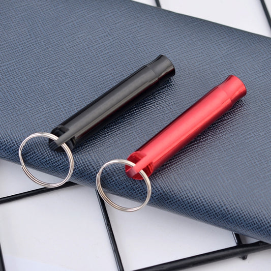 6 PCS Multifunctional Whistle Keychain Men Keyring Pendant(Red) by bashfashion