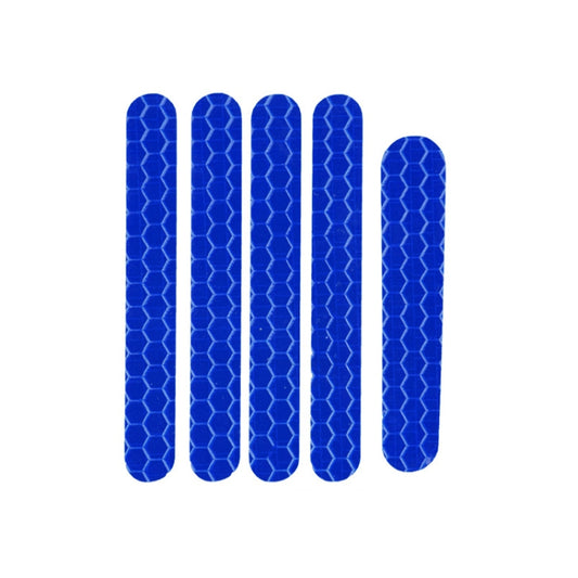 Scooter Stickers Reflective Cursor Scooter Mudguard Reflective Sticker For Ninebot ES1 (Blue) by bashfashion