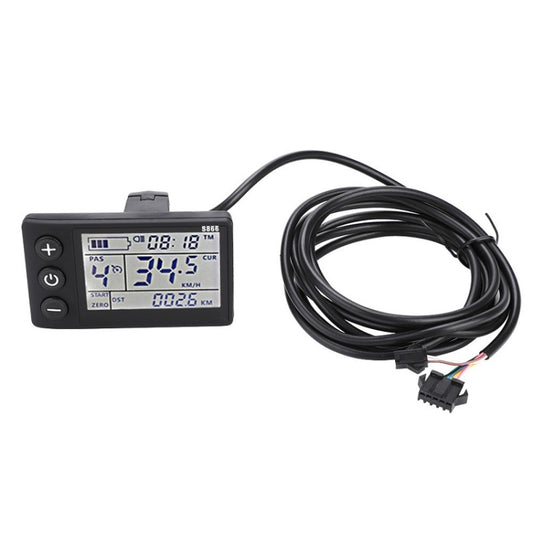 36V / 48V LCD Display Electric Bicycle Dashboard by bashfashion