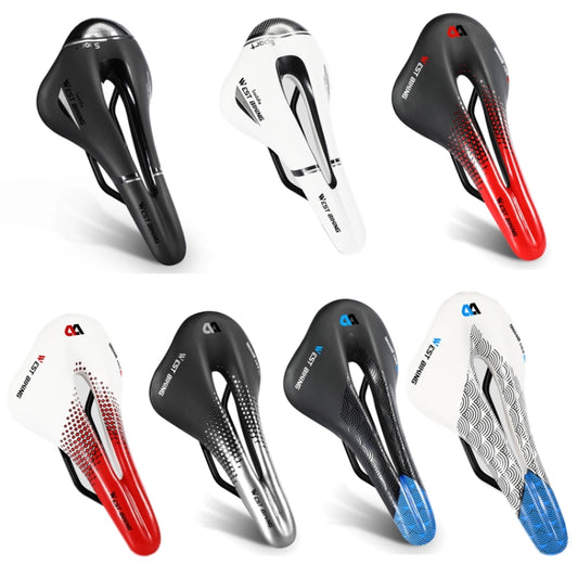 WEST BIKING YP0801117 Bike Cushion Riding Comfort Road Car Mountain Bike Seat Cushion Accessories, Size: Free Size(White Red) by WEST BIKING