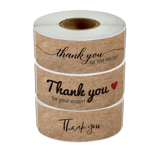 10 Rolls Rectangular Sealing Sticker Label Sticker(F109) by bashfashion