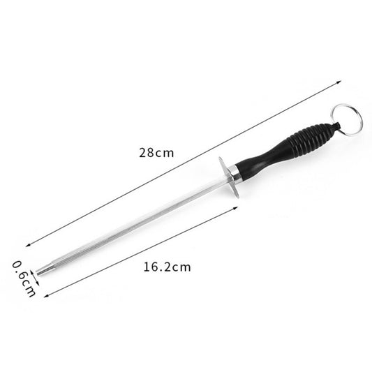Style 1 Grinding Rod Stainless Steel Kitchen Sharpening Tool by bashfashion