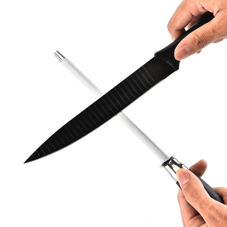 Style 5 Grinding Rod Stainless Steel Kitchen Sharpening Tool by bashfashion