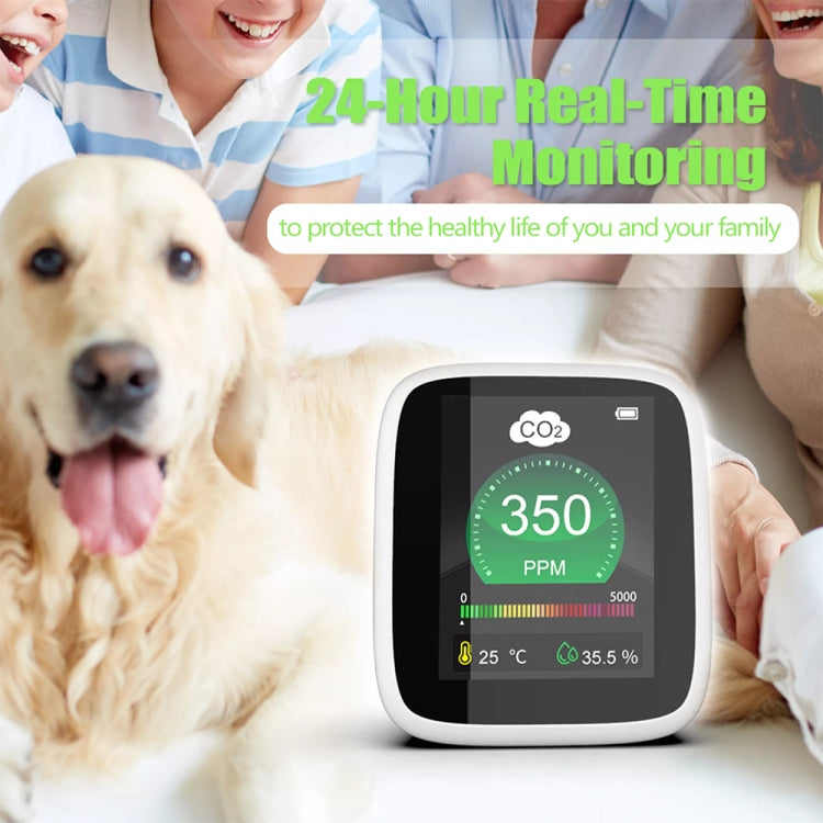 DM1308 CO2 Monitor Tester Indoor Air Quality 400-5000ppm Digital Carbon Dioxide Temperature Humidity NDIR Sensor by bashfashion