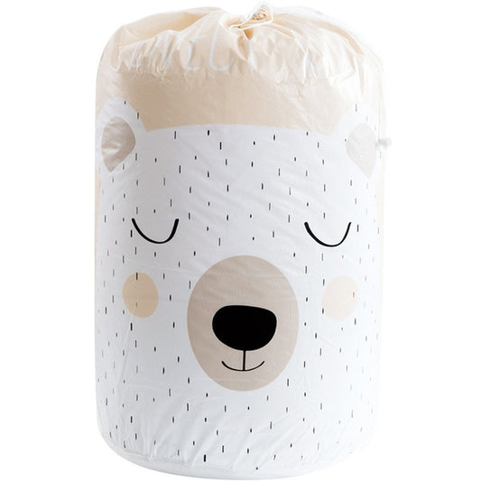 Large-capacity Household Waterproof Moisture-proof Quilt Storage Bag Packing Bag(Cute Beer) by bashfashion