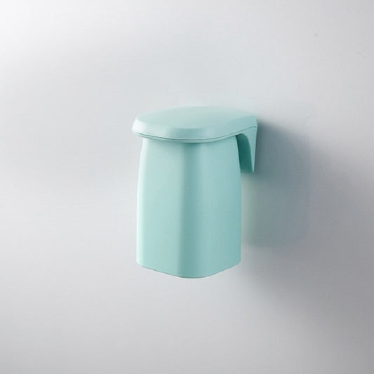 Magnetic Suction Mouthwash Cup Wall-mounted Toothbrush Rack Simple Home Couple Set Dental Cylinder(Green) by bashfashion