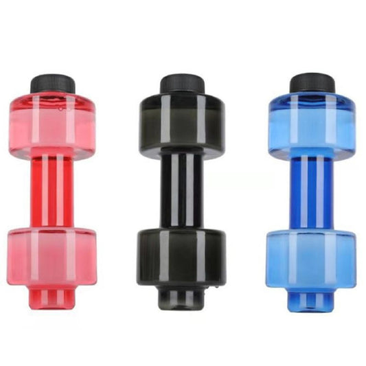 Portable Home Fitness Dumbbell Water Bottle, Capacity: 550ml(Red) by bashfashion