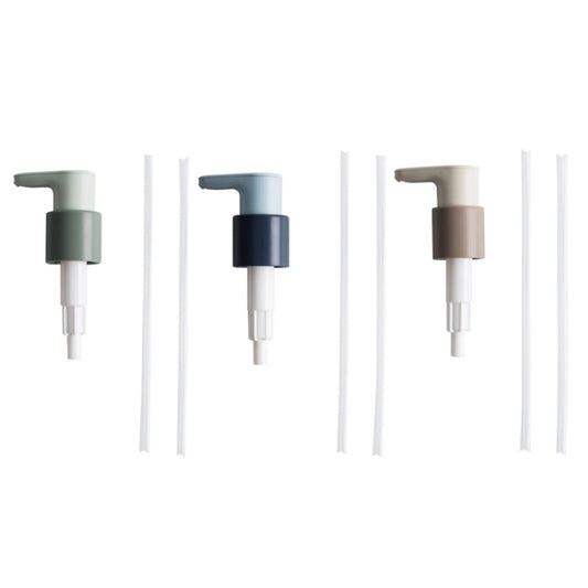 Oyster Sauce Bottle Nozzle Pump Head Household Fuel Bottle Squeezer, Specification: Large (Blue) by bashfashion