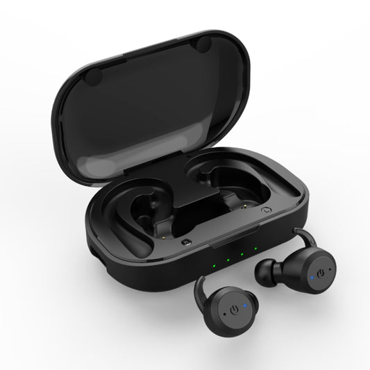 BE1032 Ear-mounted Waterproof Sports TWS Wireless Bluetooth Earphone(Black) by bashfashion