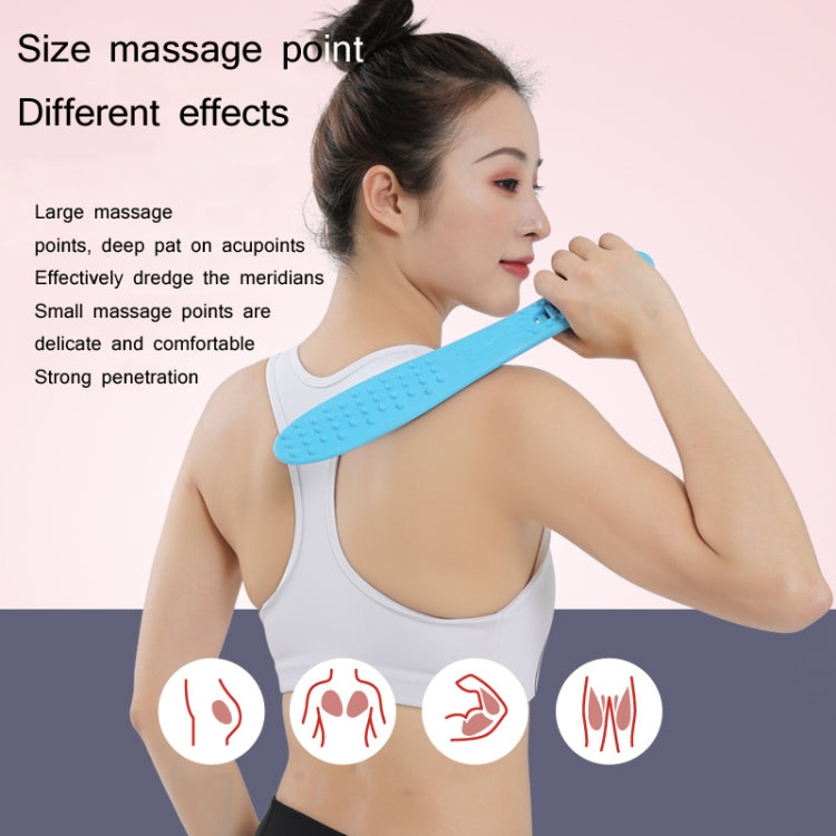 Silicone Health Meridian Massage Fitness Massager Random Colour Delivery, Shape: First Generation 27cm by bashfashion