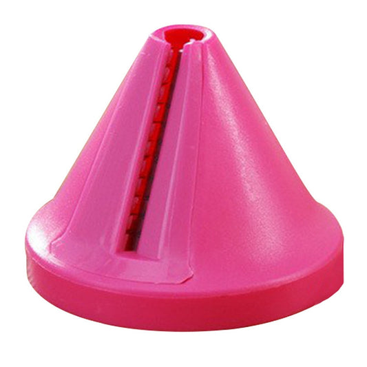 Kitchen Funnel Model Spiral Slicer Vegetable Shred Carrot Cutter(Red) by bashfashion