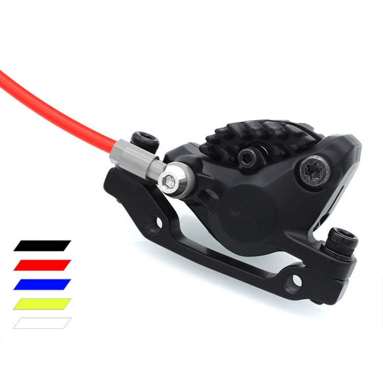 TRLREQ Mountain Bike Brake Tube 5mm Hydraulic Oil Disc Oil Brakes Braided Tube, Length: 3m (Blue) by bashfashion