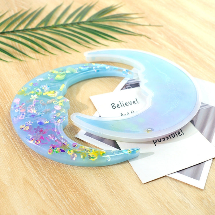 Sunglasses Moon Wall Pendant Mold Sun And Moon Mirror Wall Decoration Silicone Mold Set(Sun And Moon Mold Set) by bashfashion